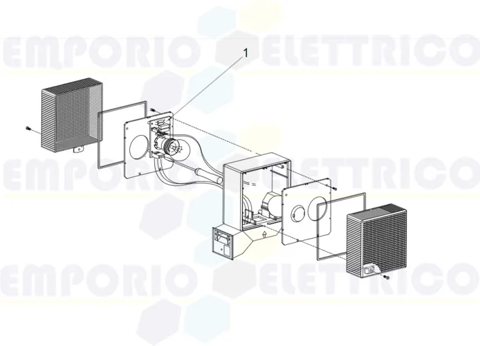 faac Seite Ersatzteile für lamp 230v