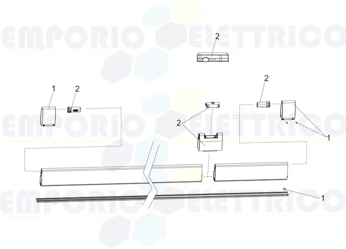 faac Seite Ersatzteile für mse110w