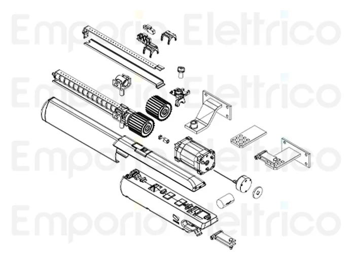 came Seite Ersatzteile des 001a3000a Motors a3000a