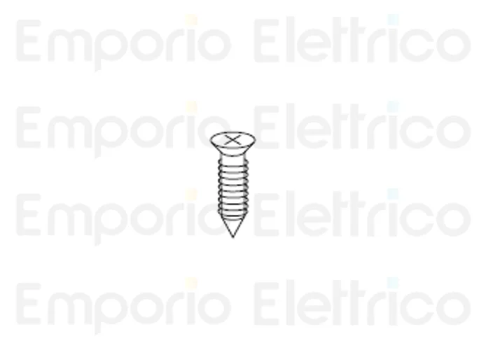 fadini Ersatzteil der Schraube m3,9x9,5 tcc Edelstahl für miri 4 46003