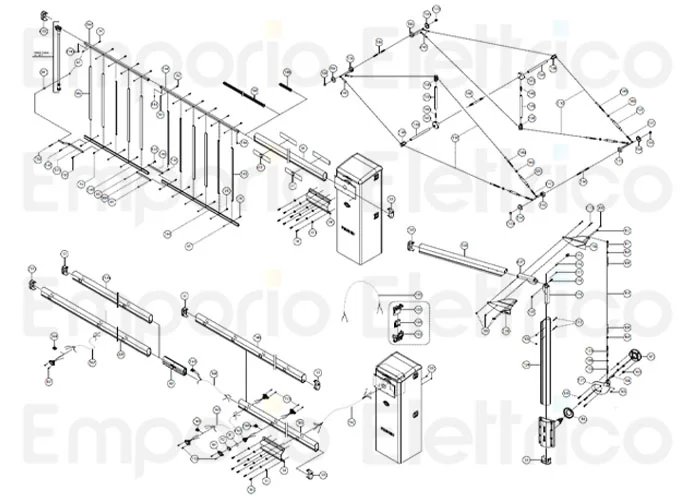 fadini ricambio registro inox per snodo per bayt 980 97111