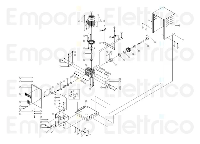 fadini Ersatzteil der Basis fibo 300 30043