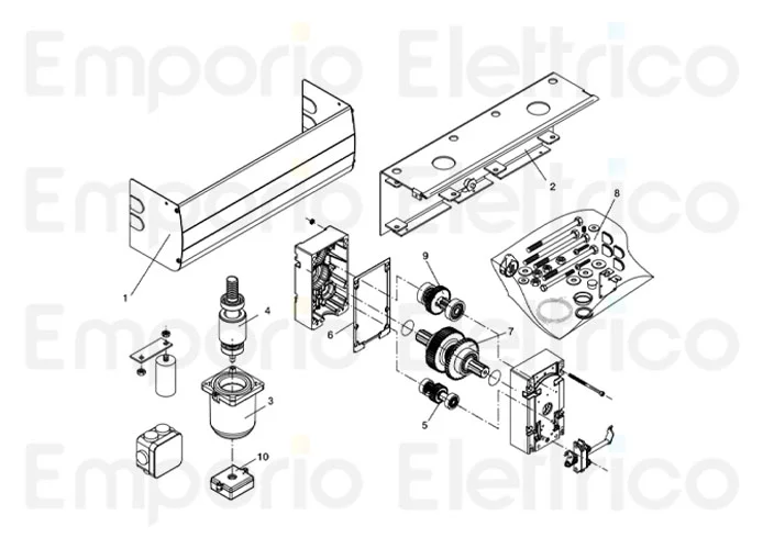 beninca Ersatzteil mag.e des magnetischen Encoders für adam 9760021