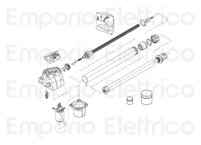 beninca Seite Ersatzteile des bill3024 [l] Motors