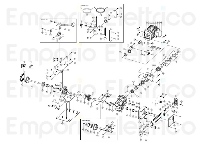 fadini Ersatzteil der Abdeckung 31116