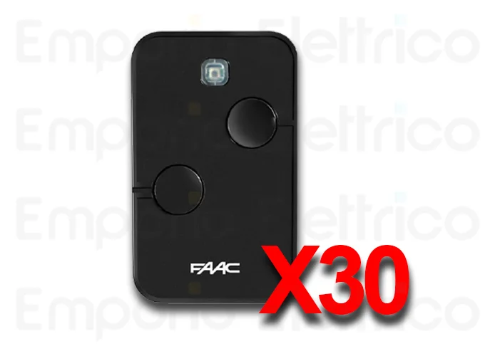 faac 30 x 2-Kanal-Handsender xto2 slh-sl-ds-rc 433mhz 787032 30 (ex code 787007)