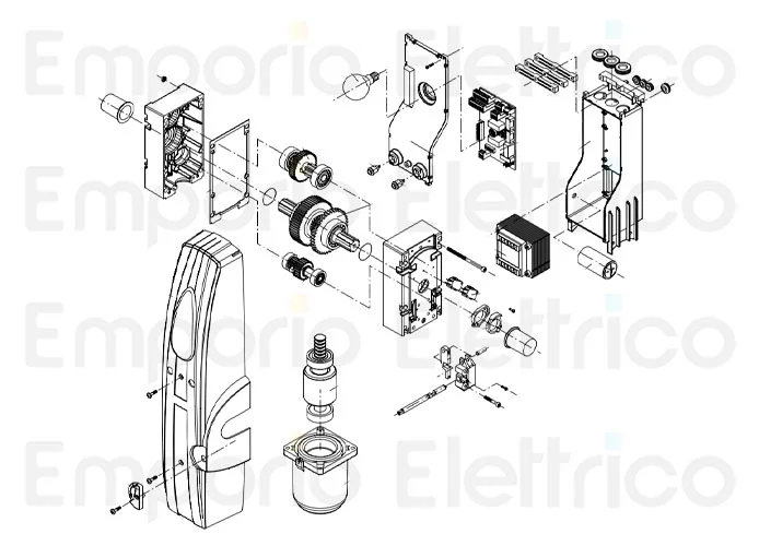 beninca ricambio centrale x zed-ri 7b 9688351