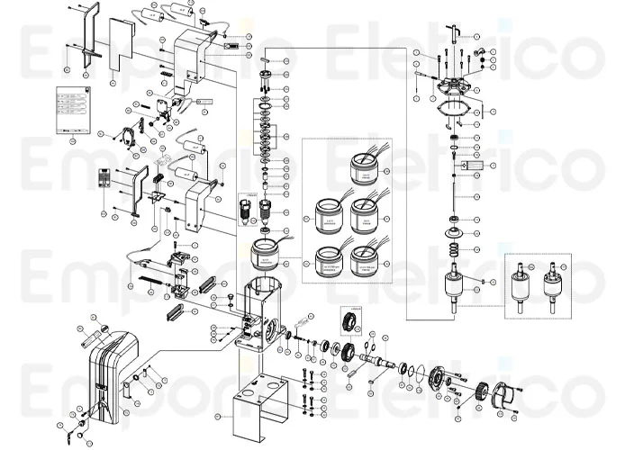 fadini ricambio molla finecorsa meccanico nyota115 - mec200v 11566