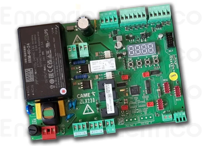 came ricambio scheda elettronica zlx230p 88006-0107