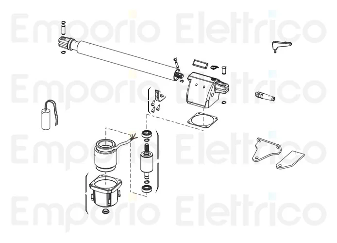 genius Seite Ersatzteile des euro bat 230v 400 dx Motors