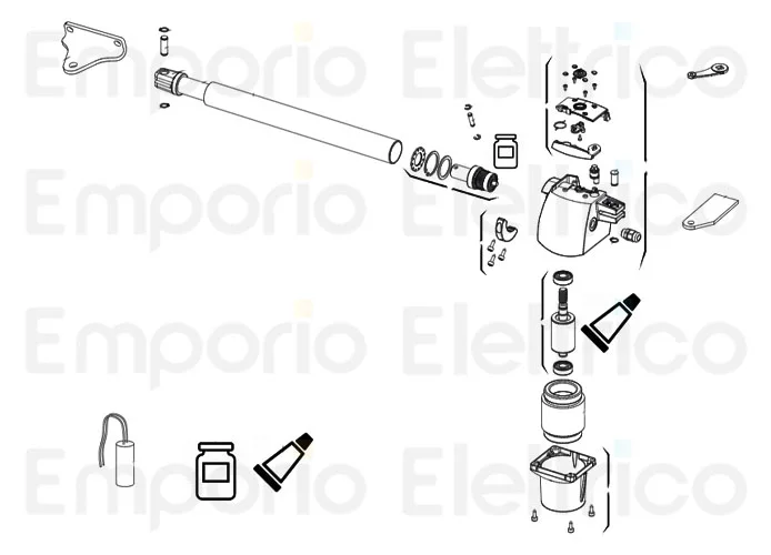 genius pagina ricambi per motore g-bat 424 dx
