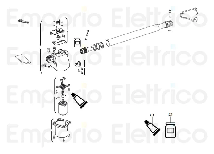 genius pagina ricambi per motore g-bat 424env sx