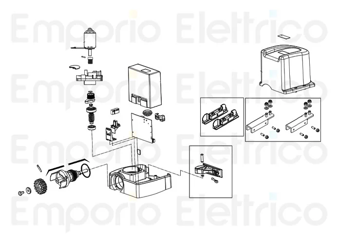 genius pagina ricambi per motore milord 824 env