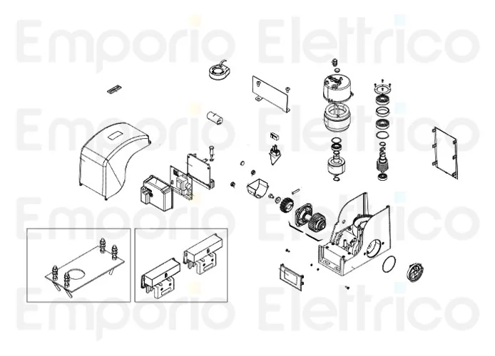 genius ricambio supporto sensore per falcon 14-15-20 6020315
