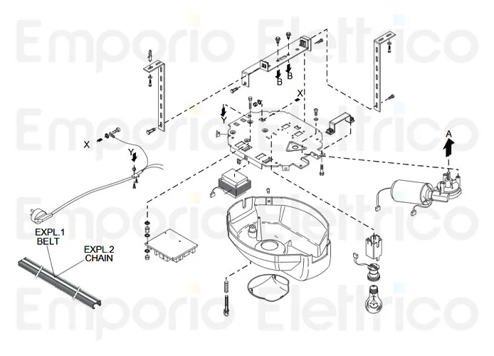 genius Seite Ersatzteile des Motors zenith g60