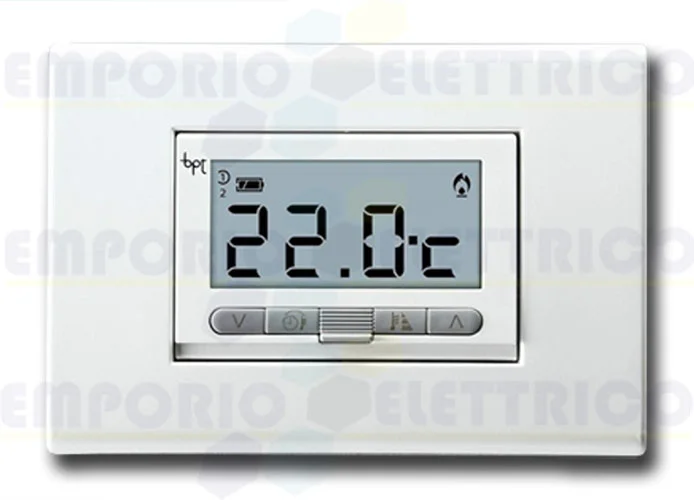 came digitaler Thermostat Unterputzmontage in weiß ta/350 69400010