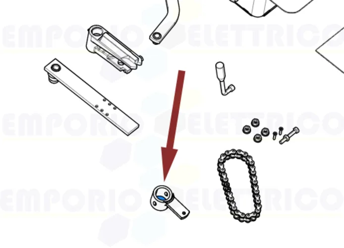 came Ersatzteil des Adapterarms frog baf 001baf