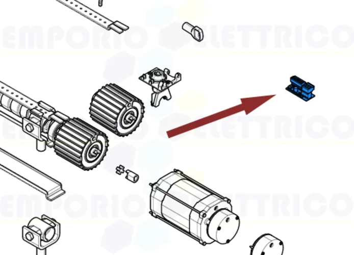 came Ersatzteil der Funktionsplatine ati 119rir267