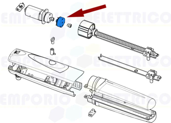 came Ersatzteil der Elektrobremse axo 24v 88001-0201