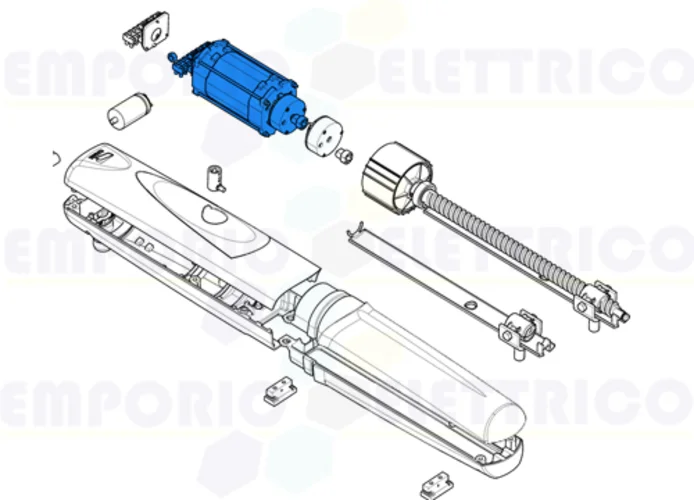 came Ersatzteil der Motorgruppe + Bremse axo 230v 88001-0140