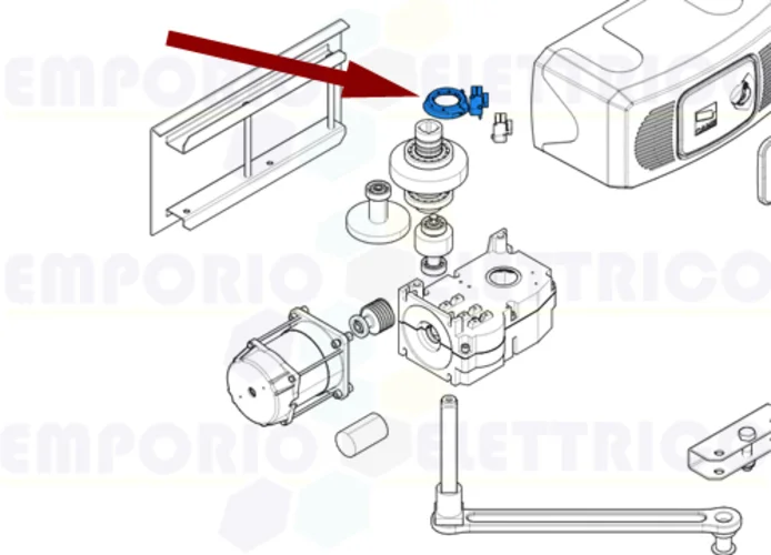 came Ersatzteil der mechanischen Endschaltergruppe ferni 119rid093