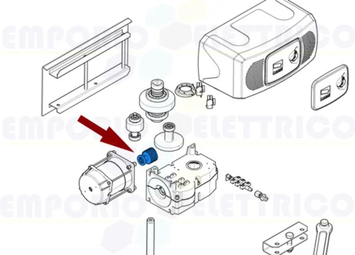 came Ersatzteil der Schraube ohne Ende ferni 119rid084