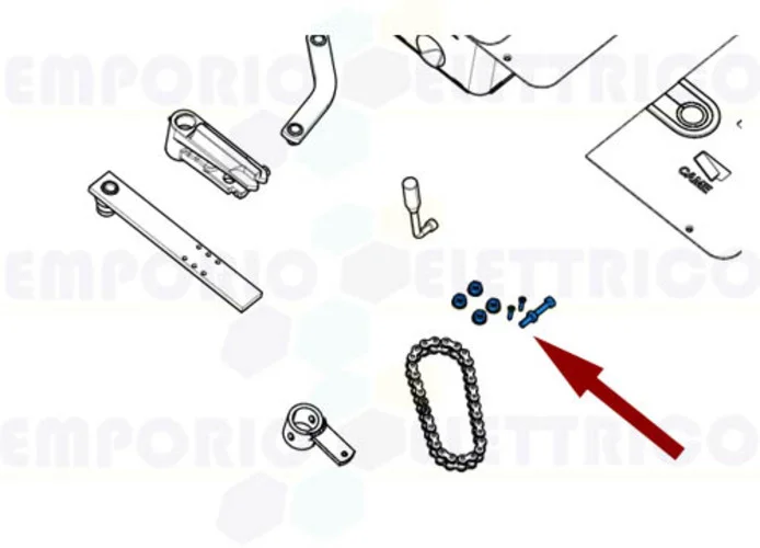 came Ersatzteil des Schraubenpakets frog 119ria022