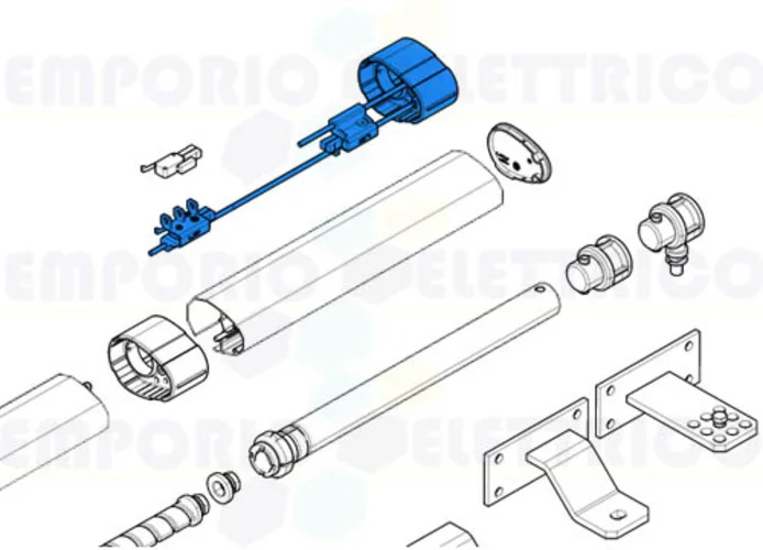 came Ersatzteil der linken mechanischen Endschaltergruppe krono 3 119rid182