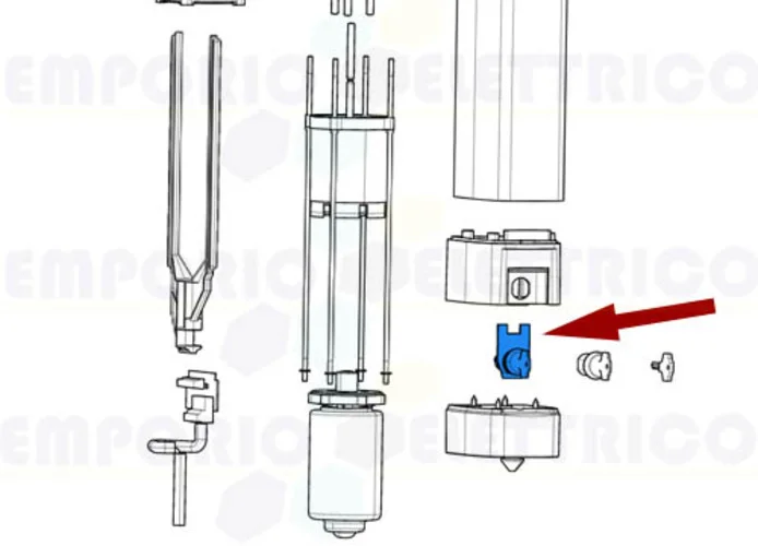 came Ersatzteil des Schlosses stylo 119rid348