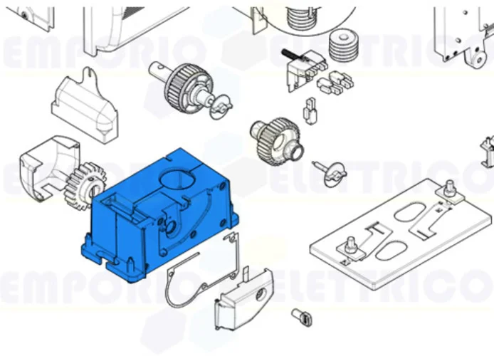 came Ersatzteil des Kastens des Getriebemotors bx 119ribx014