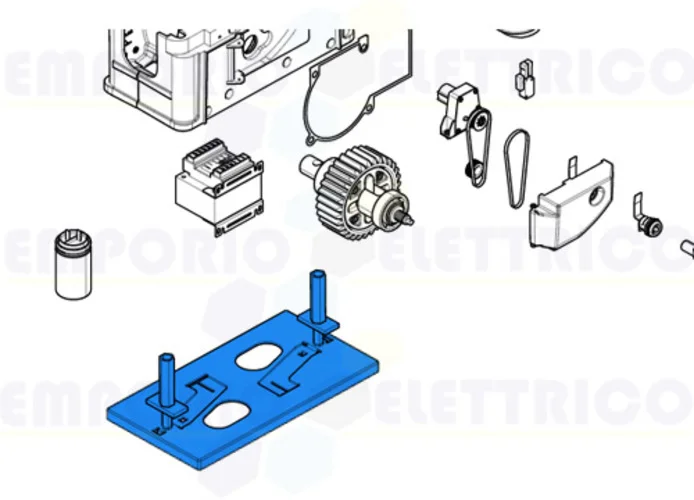 came Ersatzteil der Ankerbasis des Getriebemotors bk 119ribk001