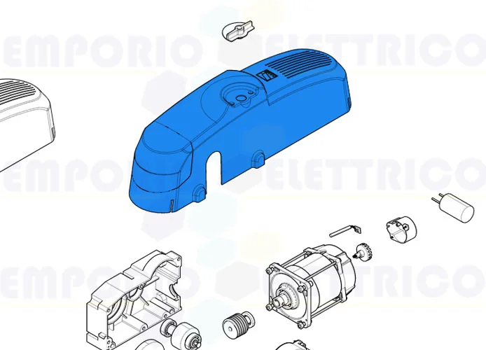 came Ersatzteil der Abdeckung des Getriebemotors emega 119rie051