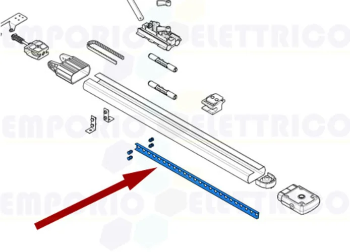 came Ersatzteil der Montagehalterung Basis ver 119rie024