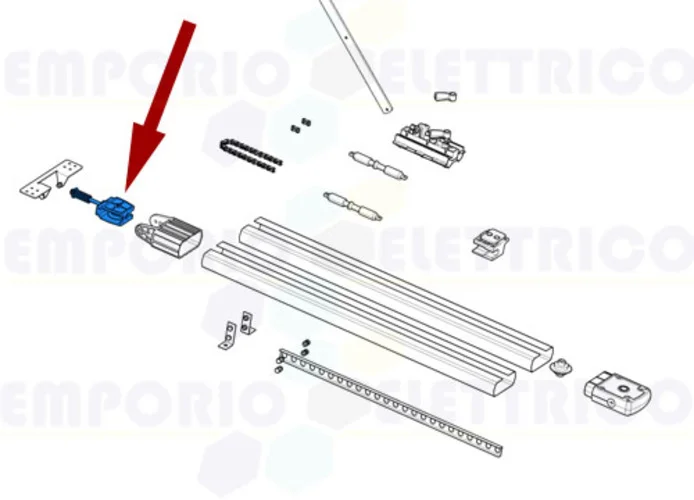 came Ersatzteil des Kettenspanners ver 119rie110