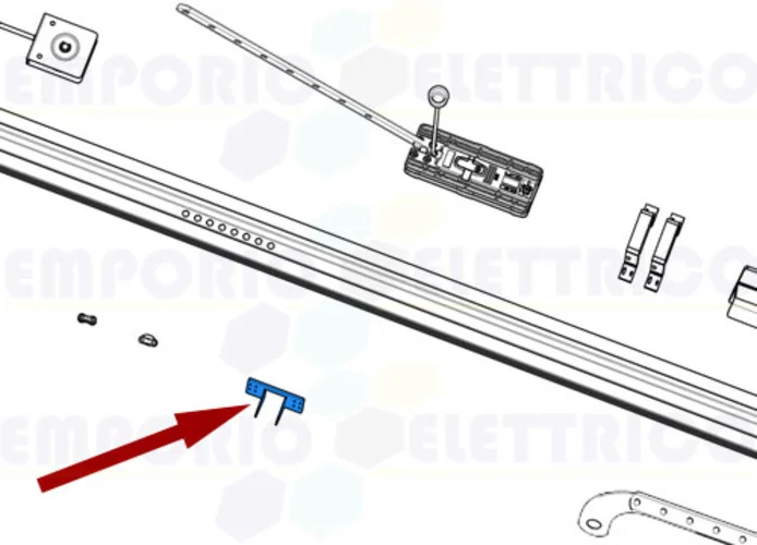 came Ersatzteil des Steigbügels für Tor v6000 119rie174