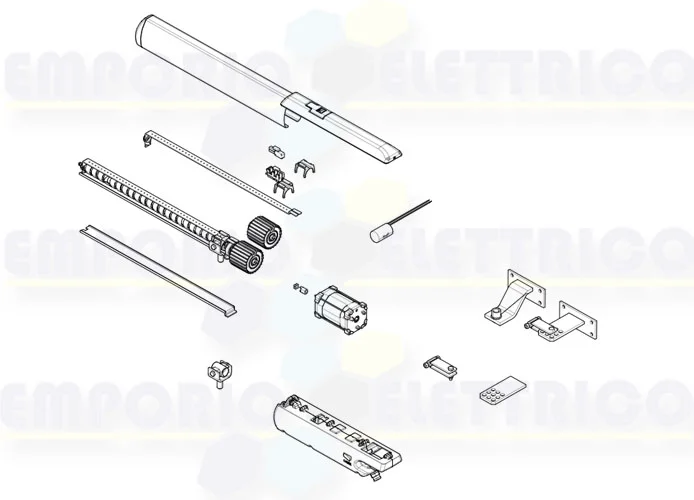 came Seite Ersatzteile des Motors 001a5100 a5100