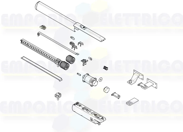 came Seite Ersatzteile des Motors 001a5024 a5024