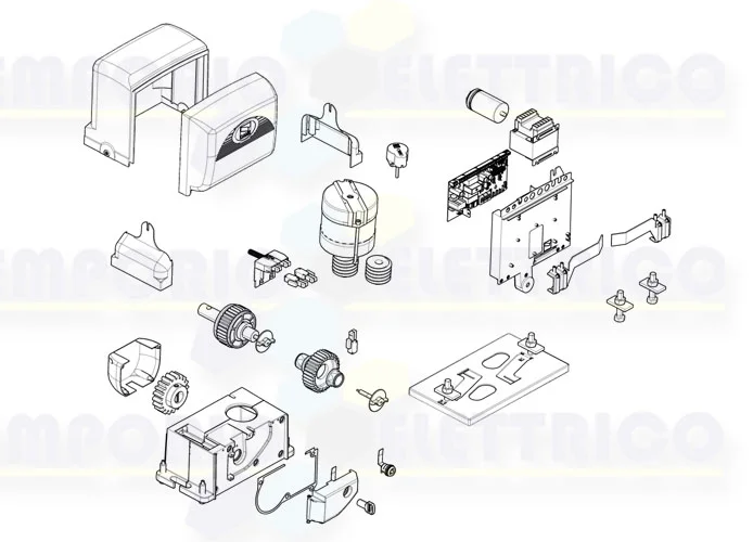 came Seite Ersatzteile des Motors 001bx-74 bx-74 