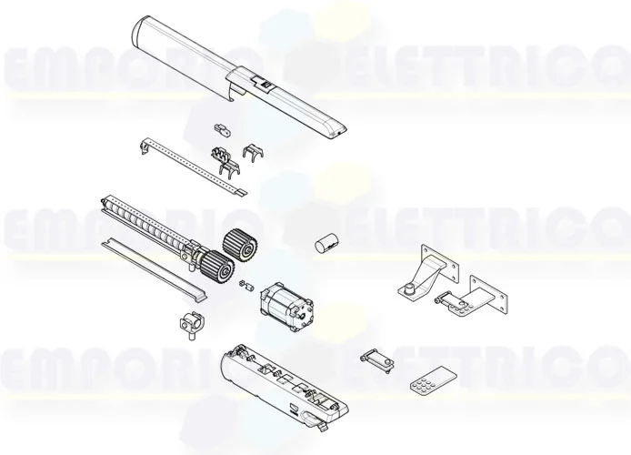 came Seite Ersatzteile des Motors 001a3106 a3106