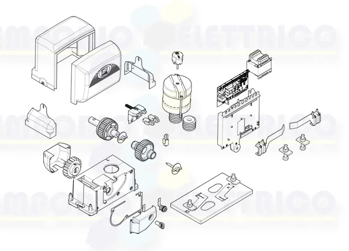 came Seite Ersatzteile des Motors 001bx-246 bx-246 