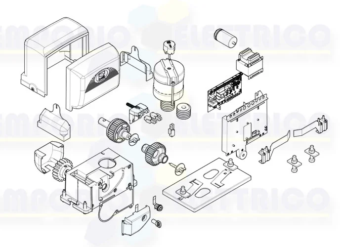 came Seite Ersatzteile des Motors 001bx-10 bx-10