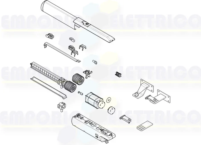 came Seite Ersatzteile des Motors 001a3024 a3024