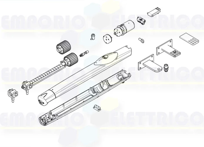 came Seite Ersatzteile des Motors 001a1824 a1824