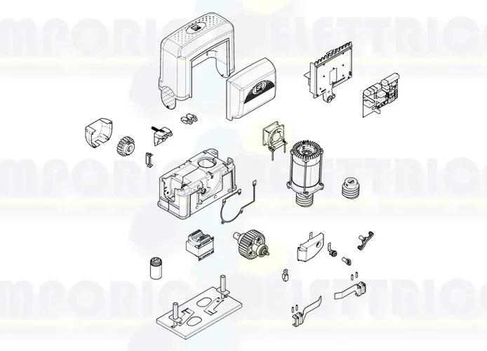 came Seite Ersatzteile des Motors 001bk800 bk800 