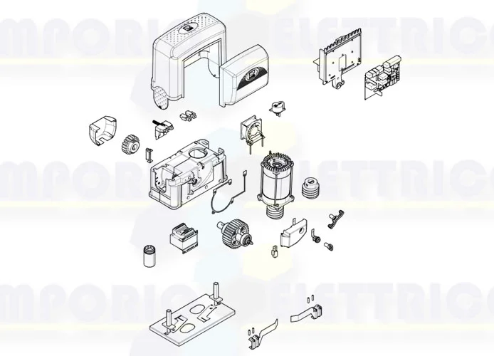 came Seite Ersatzteile des Motors 001bk221 bk221 