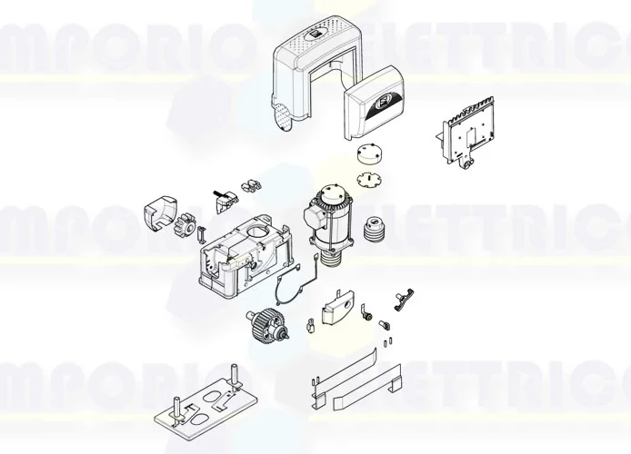 came Seite Ersatzteile des Motors 001bk2200t bk2200t 