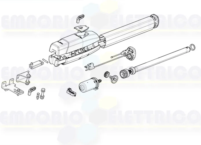 came Seite Ersatzteile des Motors ats30dgs 801mp-0070