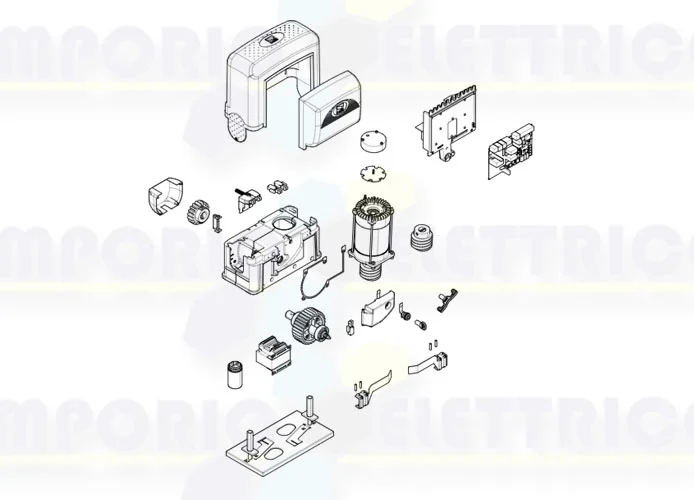 came Seite Ersatzteile des Motors 001bk1200p bk1200p 