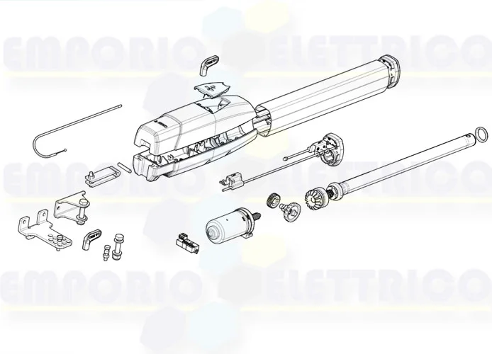 came Seite Ersatzteile des Motors ats30dgr