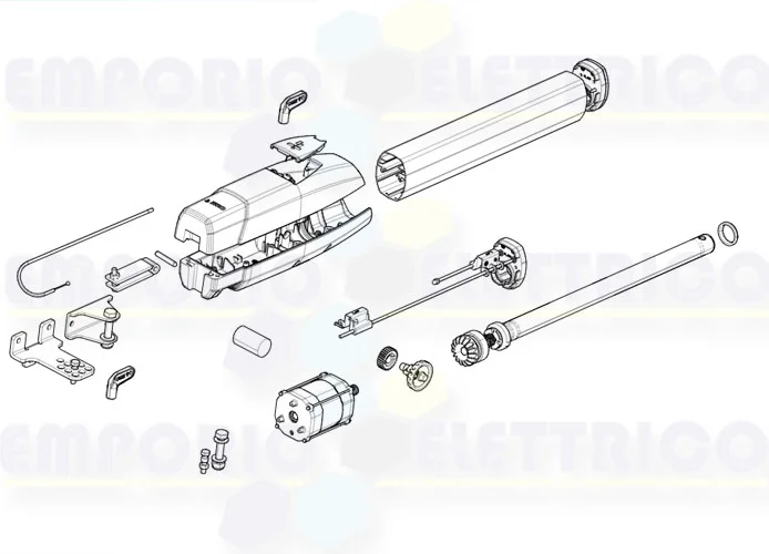 came Seite Ersatzteile des Motors ats30agr